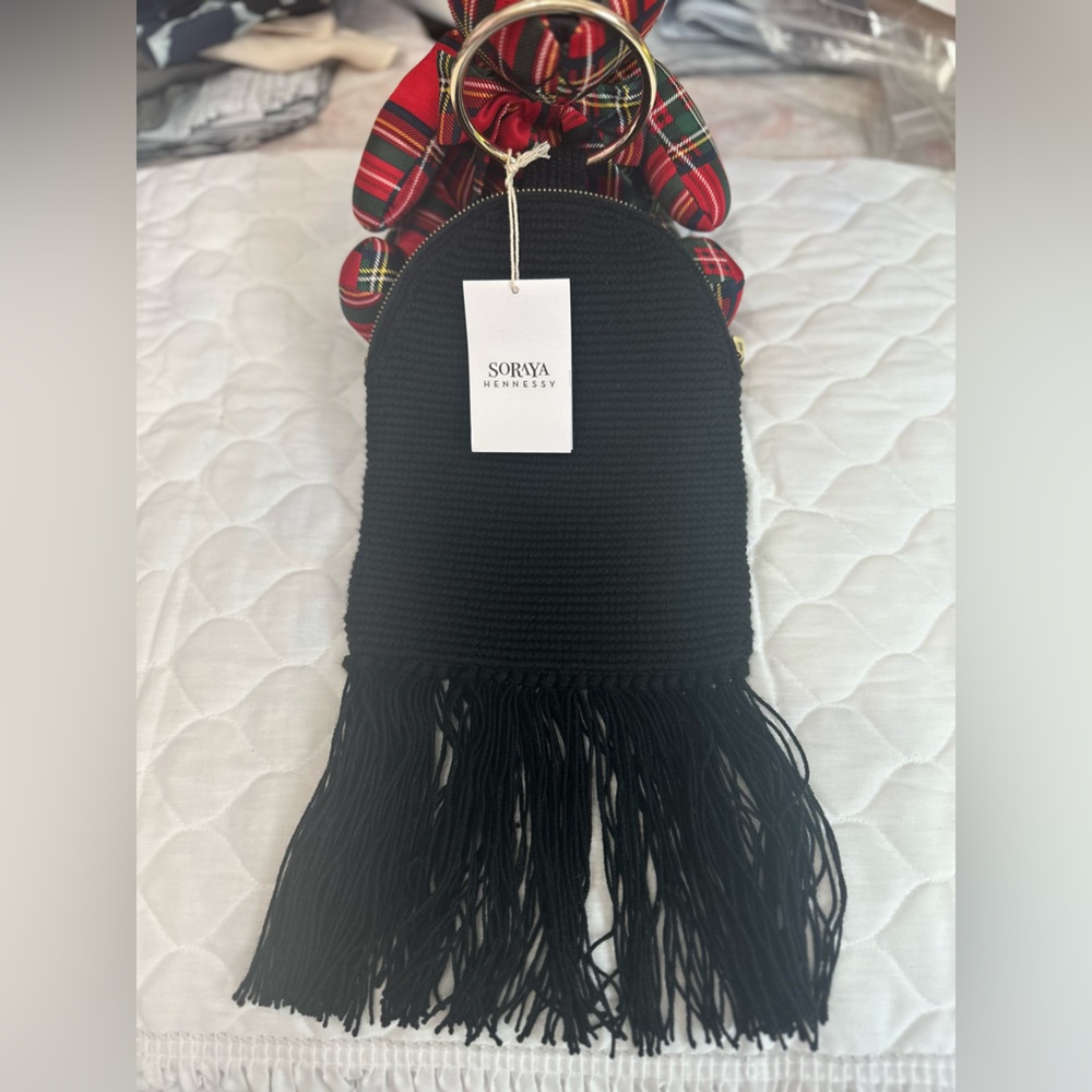 SORAYA HENNESSY Handmade bag Black Textured